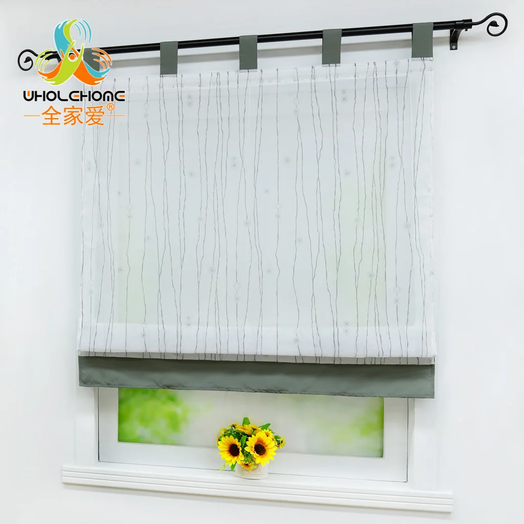 Roman Curtain European Style Stripe Printed Sheer Window Treatment For Kitchen Living Room Voile Screening Panel Curtain
Roman Curtain European Style Stripe Printed Sheer Window Treatment For Kitchen Living Room Voile Screening Panel Curtain