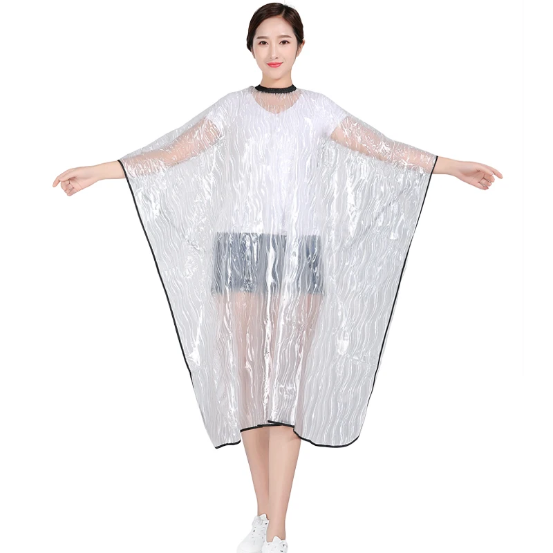 100% PVC Waterproof Transparent Hairdressing Cape For Hair Coloring Hair Cut Cape Shampoo Gown Wrap For Hairdresser
100% PVC Waterproof Transparent Hairdressing Cape For Hair Coloring Hair Cut Cape Shampoo Gown Wrap For Hairdresser