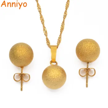 Anniyo Beads Necklace Earrings for Women Girls,Trendy Charm Jewelry sets Ball Pendant Africa,Arabia,Nigeria Gifts #034206
Anniyo Beads Necklace Earrings for Women Girls,Trendy Charm Jewelry sets Ball Pendant Africa,Arabia,Nigeria Gifts #034206