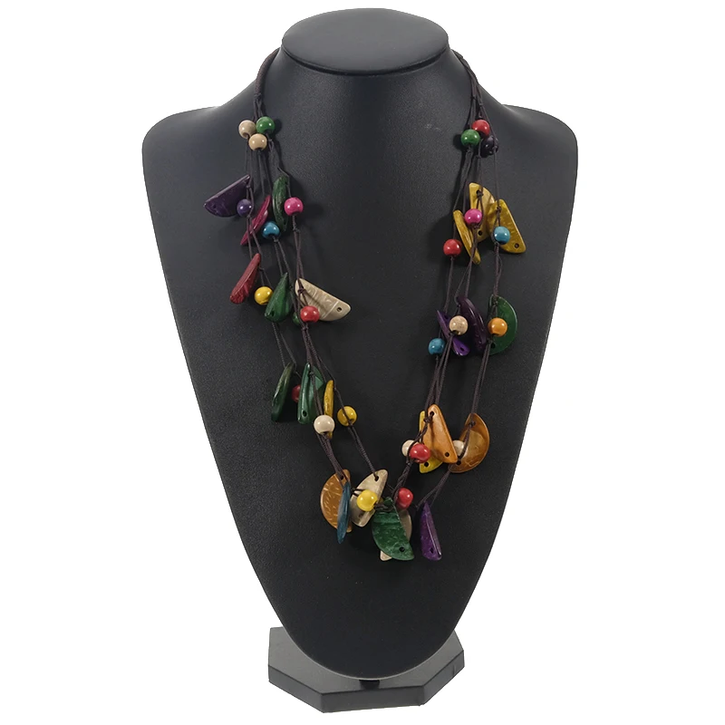 BeUrSelf Ethnic Coconut Shell Necklace for Women Beads Necklace Collier Femme Bohemian Tribal Handmade Knit Multilayered Jewelry
BeUrSelf Ethnic Coconut Shell Necklace for Women Beads Necklace Collier Femme Bohemian Tribal Handmade Knit Multilayered Jewelry