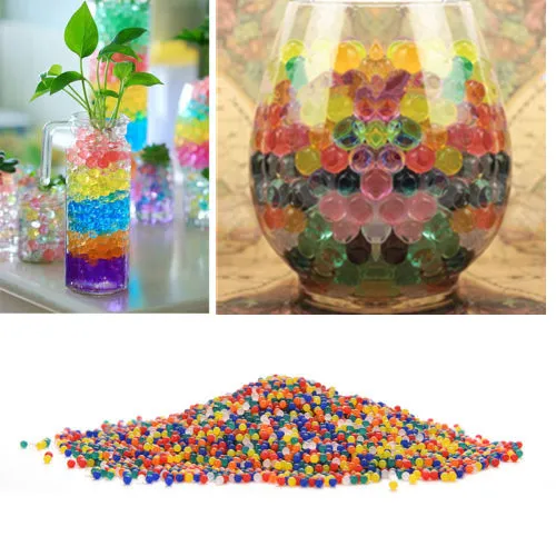 Hot Sell 10Bags Grow Pearl Wedding Decor Crystal Soil Water Beads Mud Shaped Magic Balls
Hot Sell 10Bags Grow Pearl Wedding Decor Crystal Soil Water Beads Mud Shaped Magic Balls