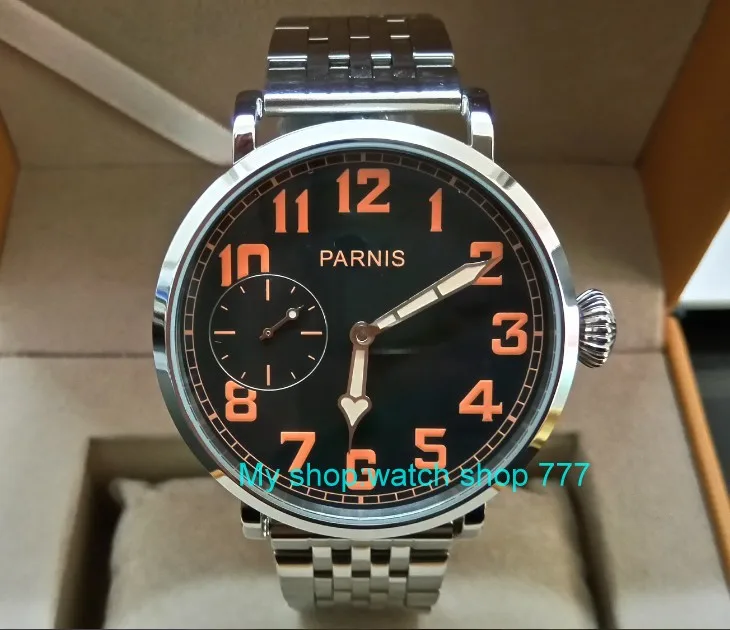 46mm parnis Black dial Asian 6497 17 jewels Mechanical Hand Wind movement men watch luminous Mechanical watches zdgd19a
46mm parnis Black dial Asian 6497 17 jewels Mechanical Hand Wind movement men watch luminous Mechanical watches zdgd19a