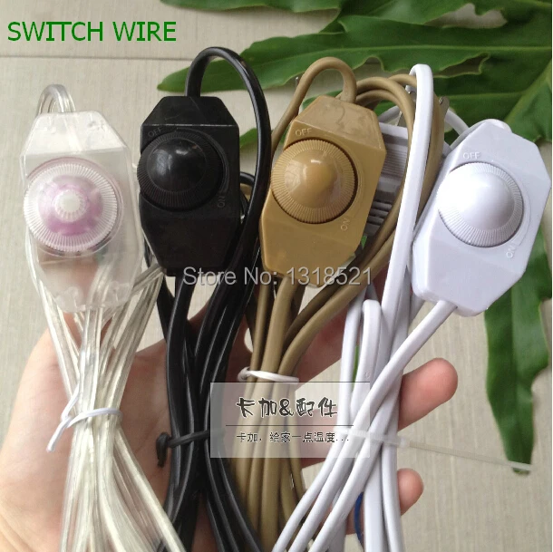 Free shipping DIY dimming table lamp dimmer switches cable accessories lighting power plug with 1.8m electrical wire dimmable
Free shipping DIY dimming table lamp dimmer switches cable accessories lighting power plug with 1.8m electrical wire dimmable