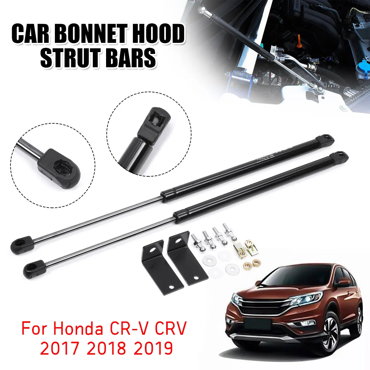 2Pcs Front Engine Cover Bonnet Hood Shock Lift Strut Struts Bar Support Rod Arm Gas Spring For Honda For CR-V CRV 2017 2018 2019
2Pcs Front Engine Cover Bonnet Hood Shock Lift Strut Struts Bar Support Rod Arm Gas Spring For Honda For CR-V CRV 2017 2018 2019