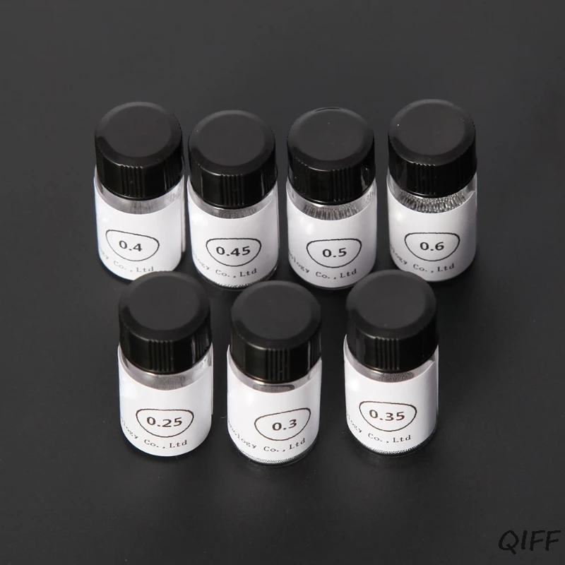 7 Bottles Of 12.5K Soldering Ball Lead Solder Ball Set For BGA Reballing Stencil Mar28
7 Bottles Of 12.5K Soldering Ball Lead Solder Ball Set For BGA Reballing Stencil Mar28