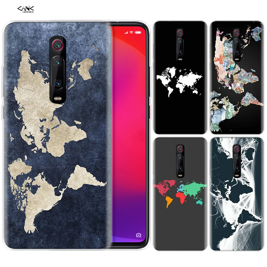 Silicone Case for Xiaomi Redmi K20 Pro K20Pro Note 5 6 7 7A 6A Mi A2 A1 8 Lite 9 S2 Pocophone F1 World Map Travel Plans Special
Silicone Case for Xiaomi Redmi K20 Pro K20Pro Note 5 6 7 7A 6A Mi A2 A1 8 Lite 9 S2 Pocophone F1 World Map Travel Plans Special