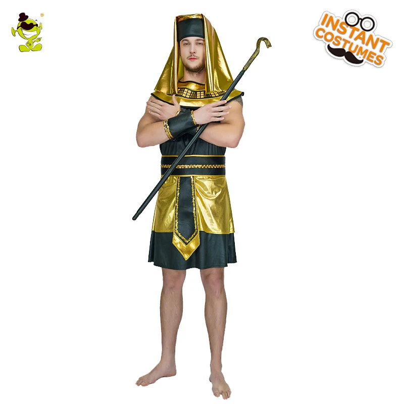 Purim Holiday Men's Egyptian Pharaoh Costume Cosplay Traditional Ancient Egypt Costumes Glod Egyptian Priest Costumes
Purim Holiday Men's Egyptian Pharaoh Costume Cosplay Traditional Ancient Egypt Costumes Glod Egyptian Priest Costumes
