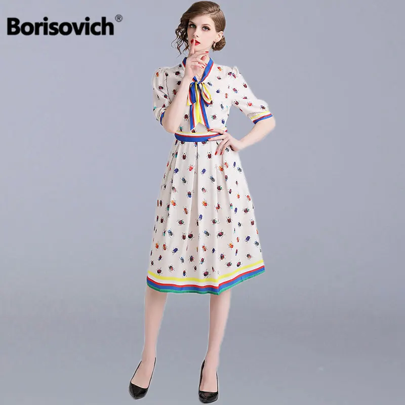Borisovich Women Summer Casual Dress New Brand 2019 Fashion Print Short Sleeve Female Elegant A-line Long Dresses N911
Borisovich Women Summer Casual Dress New Brand 2019 Fashion Print Short Sleeve Female Elegant A-line Long Dresses N911