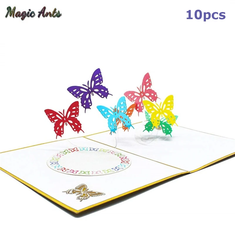 10 Pack 3D Butterfly Pop UP Cards Birthday Gift Card Cute Cartoon Animal with Envelope Sticker Laser Cut Greeting Cards
10 Pack 3D Butterfly Pop UP Cards Birthday Gift Card Cute Cartoon Animal with Envelope Sticker Laser Cut Greeting Cards