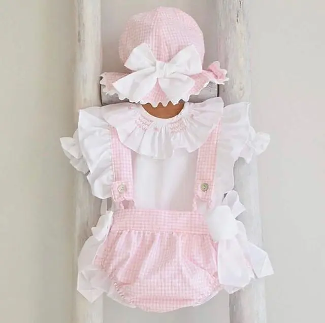2pcs/set Infant Newborn Baby Girls Clothes Set White T shirt + Bow Ruffles Rompers Overalls Outfits Baby Girl Costumes 2019 New
2pcs/set Infant Newborn Baby Girls Clothes Set White T shirt + Bow Ruffles Rompers Overalls Outfits Baby Girl Costumes 2019 New