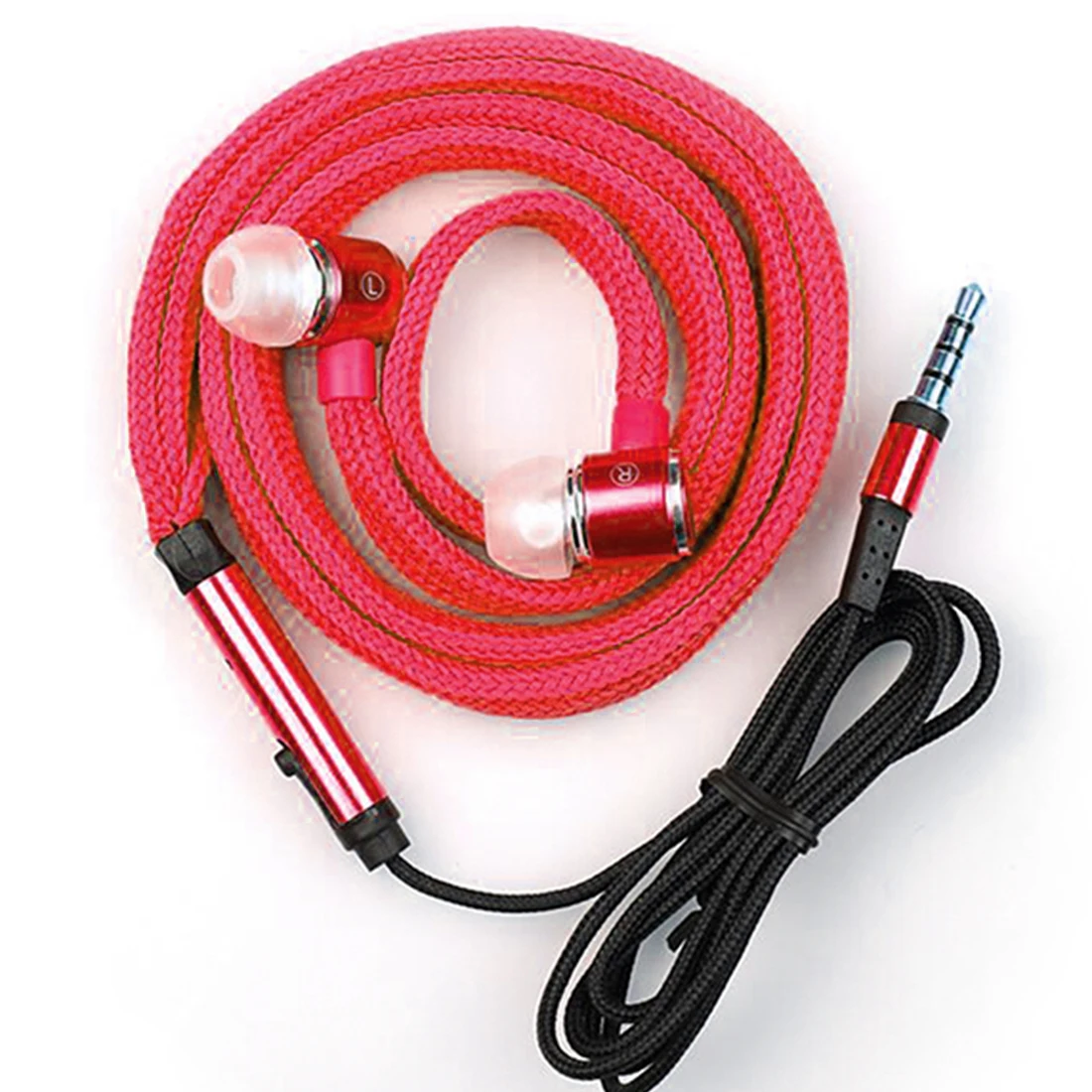Marsnaska Pro Shoelaces Noise Cancellation Earpiece Stereo Metal Bass Earphone 3.5mm Earbuds with Mic for iPhone Xiaomi Samsung
Marsnaska Pro Shoelaces Noise Cancellation Earpiece Stereo Metal Bass Earphone 3.5mm Earbuds with Mic for iPhone Xiaomi Samsung