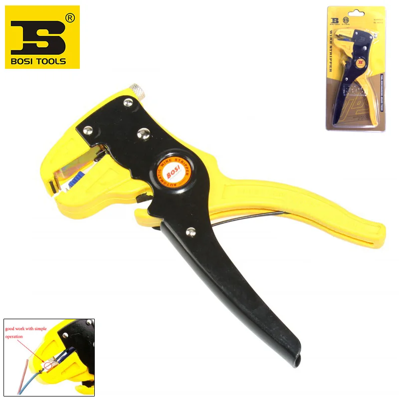 wholesale BOSI 0.5-6mm electrican cable wire stripper combined cutter network plier tool
wholesale BOSI 0.5-6mm electrican cable wire stripper combined cutter network plier tool