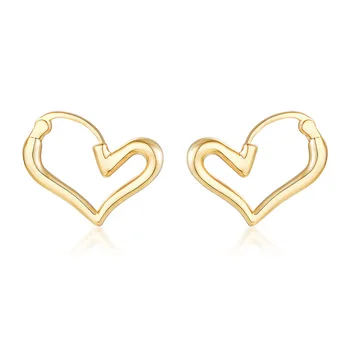 Unique and fashionable girl heart-shaped earrings made of copper with three-dimensional effect and full of personal love
Unique and fashionable girl heart-shaped earrings made of copper with three-dimensional effect and full of personal love