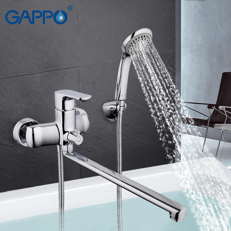 

GAPPO Bathtub Faucets bathroom faucet bathroom taps wall mount Brass bathtub mixer bath mixer sink faucet waterfall faucetGA2211