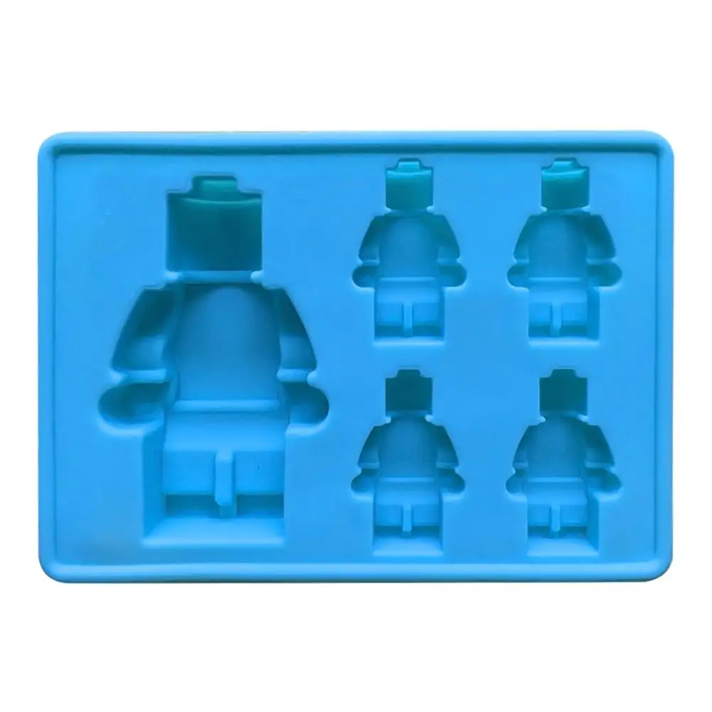 5 Capacity Robot Shape Moulds Silicone Cake Mousse For DIY Ice Cream Chocolate Pastry Art Baking Aroma Plaster Mould For Lego
5 Capacity Robot Shape Moulds Silicone Cake Mousse For DIY Ice Cream Chocolate Pastry Art Baking Aroma Plaster Mould For Lego