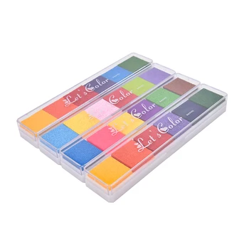 Non-Toxic Gradient Color Ink Pad Inkpad Rubber Stamp Oil Based Finger Print Nice Gift For Children Stamp DIY Art
Non-Toxic Gradient Color Ink Pad Inkpad Rubber Stamp Oil Based Finger Print Nice Gift For Children Stamp DIY Art