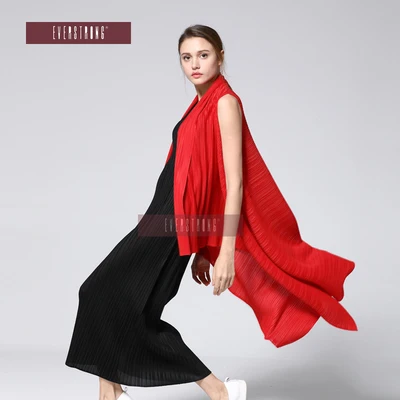 FREE SHIPPING Miyake fold trench coat color sleeveless open stitch turn-down collar asymmetirc length windbreaker IN STOCK
FREE SHIPPING Miyake fold trench coat color sleeveless open stitch turn-down collar asymmetirc length windbreaker IN STOCK