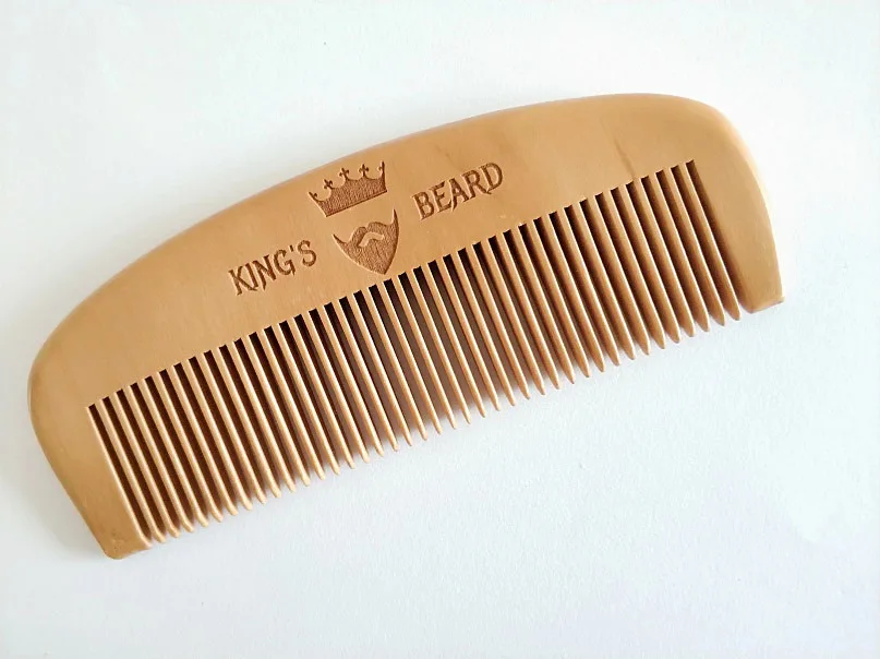 Natural Peach Wood Fine-Tooth Long Comb For Men Beard & Women Hair Care Engraved Logo 5.2inch
Natural Peach Wood Fine-Tooth Long Comb For Men Beard & Women Hair Care Engraved Logo 5.2inch