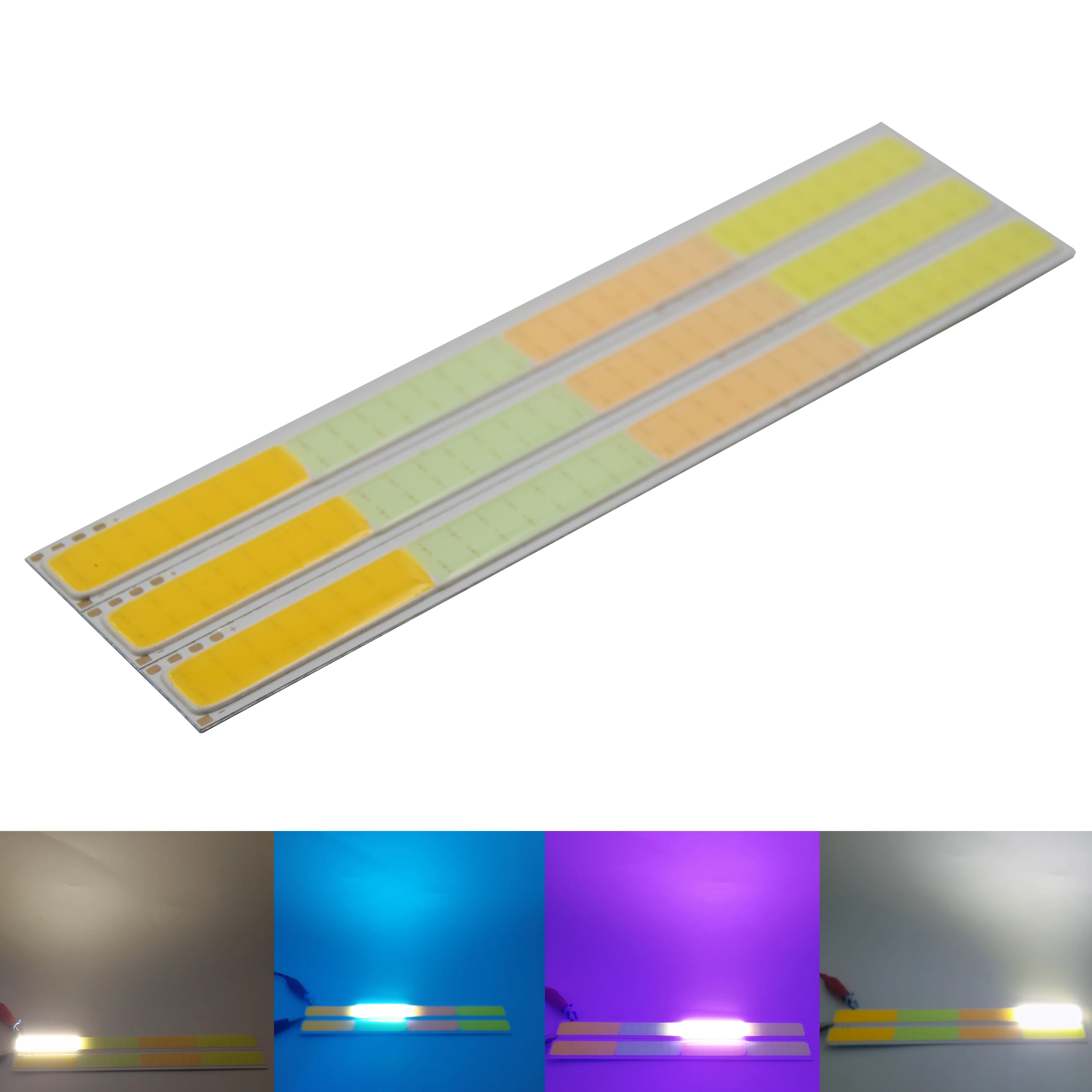 New MIX four color 17cm DC 12V 4w led cob strip lamp light emitting diode colorful cob for car bulb cob led strip chip
New MIX four color 17cm DC 12V 4w led cob strip lamp light emitting diode colorful cob for car bulb cob led strip chip