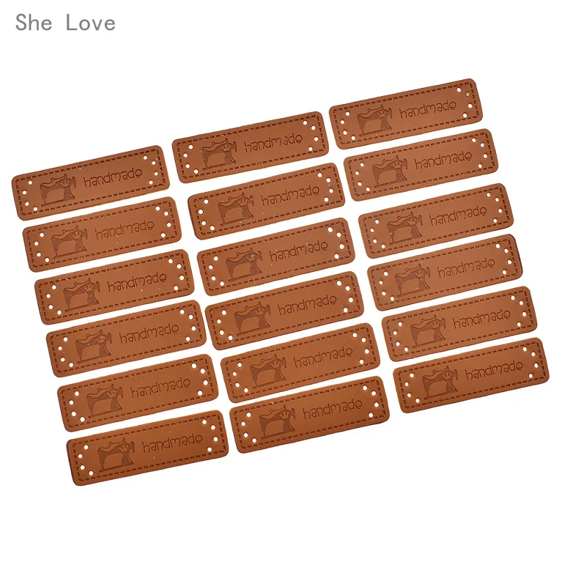She Love 50Pcs/lot Handmade Leather Sewing Garment Labels Household Textile Labels Tags Patchwork Apparel Accessories
She Love 50Pcs/lot Handmade Leather Sewing Garment Labels Household Textile Labels Tags Patchwork Apparel Accessories