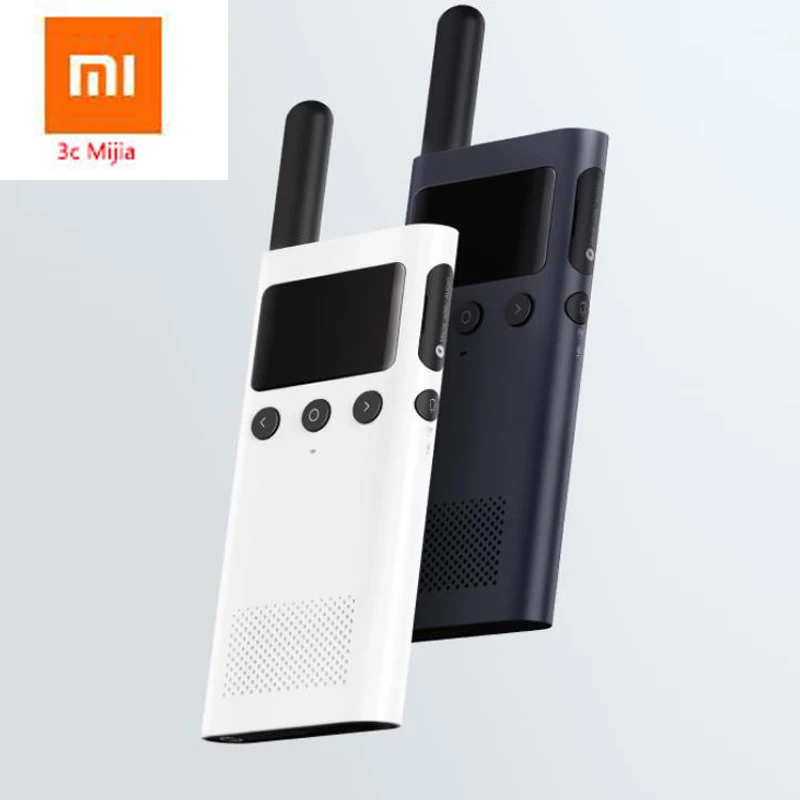 Original Xiaomi Smart Walkie-talkie 1S With FM Radio Smart Phone APP Location Sharing Speed Team Dialogue Smart Home HOT
Original Xiaomi Smart Walkie-talkie 1S With FM Radio Smart Phone APP Location Sharing Speed Team Dialogue Smart Home HOT