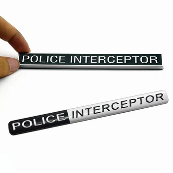 POLICE INTERCEPTOR Metal Car Trunk Emblem Badge Sticker for Ford Explorer Crown Victoria Auto Styling
POLICE INTERCEPTOR Metal Car Trunk Emblem Badge Sticker for Ford Explorer Crown Victoria Auto Styling
