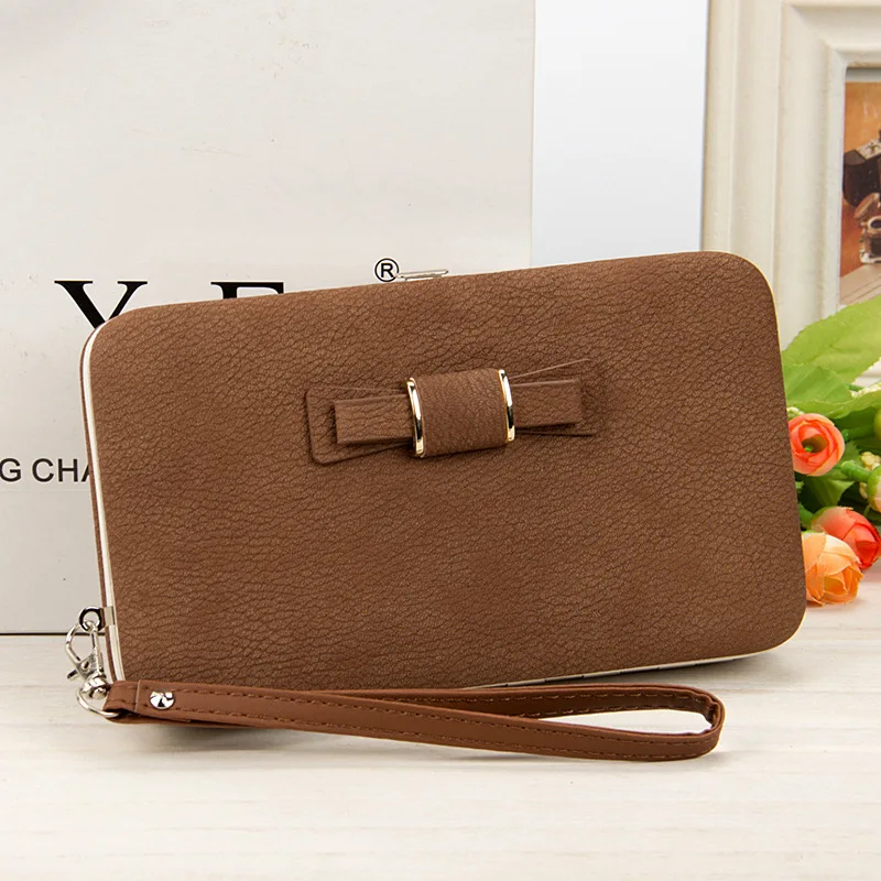Baellerry Brand Phone Wallets Trendy Design Bowknot Purse For Women, American Version Ladies' Purse.
Baellerry Brand Phone Wallets Trendy Design Bowknot Purse For Women, American Version Ladies' Purse.