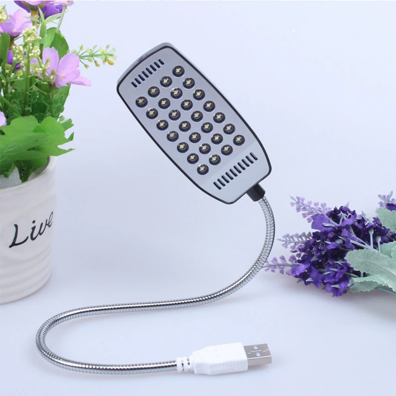 LED Table Lights2018 USB Current Supply 360 rotation Table Lamps For Reading Working 28LEDs Lamp Eye Protection Study Desk Lamp (1)