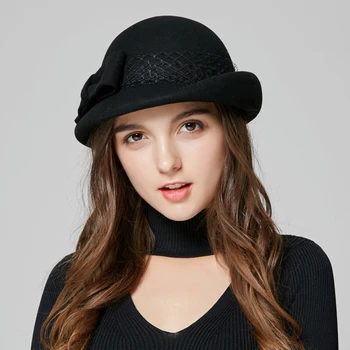 New Fashion Wool Hat Female Bowknot Woolen Beret Cap Students Leisure Cap Girls Outside Travel Hat British Party Cap B-7890
New Fashion Wool Hat Female Bowknot Woolen Beret Cap Students Leisure Cap Girls Outside Travel Hat British Party Cap B-7890