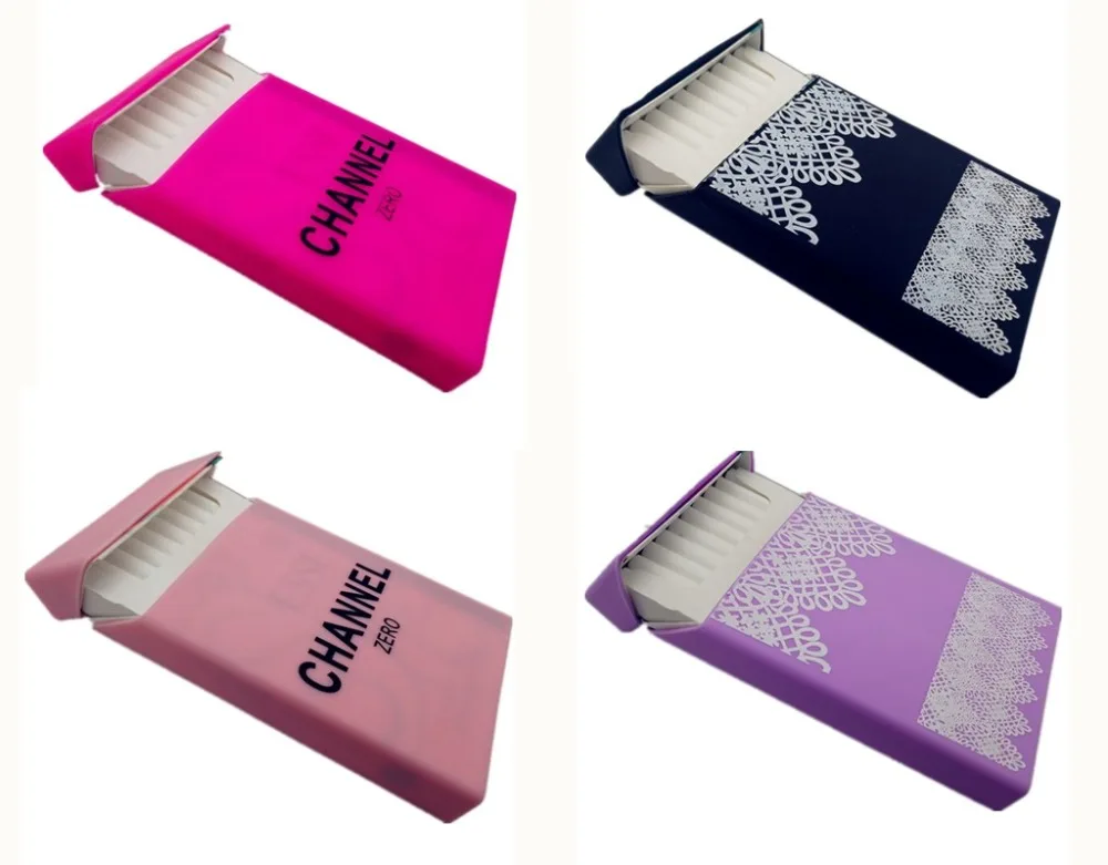 Creative Lady Soft Slim Cigarette Box Cover Women Cigarette Case Smoking Girl Silicone Channel Cigarette Pack Cases 105*58*14mm
Creative Lady Soft Slim Cigarette Box Cover Women Cigarette Case Smoking Girl Silicone Channel Cigarette Pack Cases 105*58*14mm