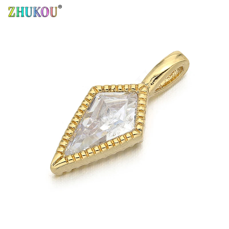 7*18mm Brass Cubic Zirconia Charms Pendants Diy Jewelry Findings, Mixed Color, Hole: 1.8mm, Model: VD370
7*18mm Brass Cubic Zirconia Charms Pendants Diy Jewelry Findings, Mixed Color, Hole: 1.8mm, Model: VD370
