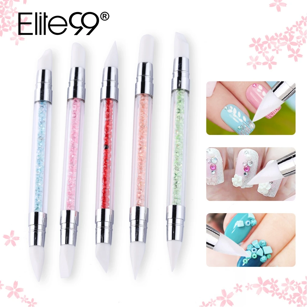 Elite99 5 pieces Double Head Nail Art Sculpture Pen Brushes Soft Silicone Carving Craft 2 Way Nail Brush Manicure Dotting Tools
Elite99 5 pieces Double Head Nail Art Sculpture Pen Brushes Soft Silicone Carving Craft 2 Way Nail Brush Manicure Dotting Tools