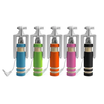 50PCS Latest Pocket Handheld Monopod Extendable Selfie Stick Cable Wired mini tripod For iphone samsung xiaomi smart phones
50PCS Latest Pocket Handheld Monopod Extendable Selfie Stick Cable Wired mini tripod For iphone samsung xiaomi smart phones