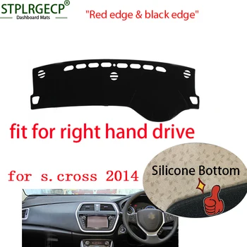 Right hand drive Double layer Dash Mat Dashmat Dashboard Cover Sun Shade Dash Board Cover Carpet for Suzuki S.cross S-cross
Right hand drive Double layer Dash Mat Dashmat Dashboard Cover Sun Shade Dash Board Cover Carpet for Suzuki S.cross S-cross