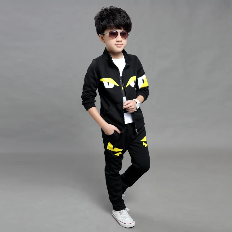 Boys and Girls Sets 3 -12 Years Old Children L Monster Pack Kids Suits Coat +t Shirt+pant Sets Frss Shipping
Boys and Girls Sets 3 -12 Years Old Children L Monster Pack Kids Suits Coat +t Shirt+pant Sets Frss Shipping