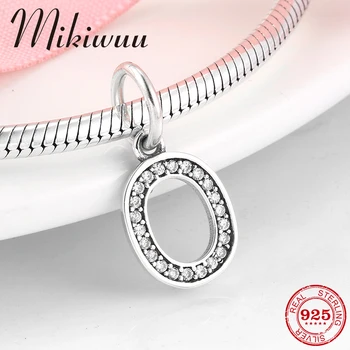 New 925 Sterling Silver lucky Number 0 pendants Shiny zircon fine beads Jewelry making Fit Original Pandora DIY Charm Bracelet
New 925 Sterling Silver lucky Number 0 pendants Shiny zircon fine beads Jewelry making Fit Original Pandora DIY Charm Bracelet