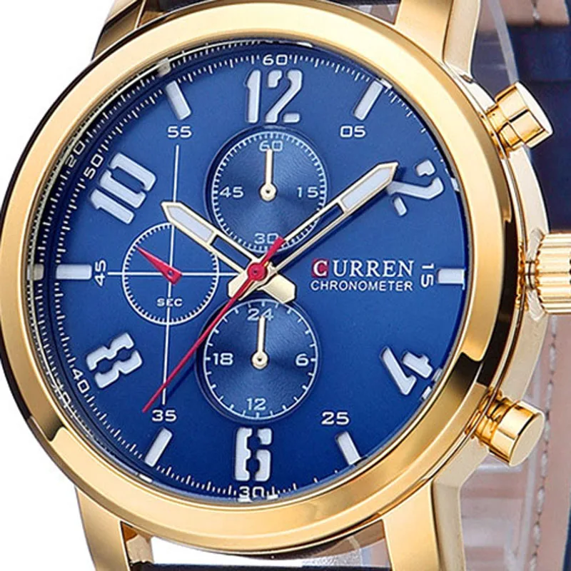 Curren Men's Sports Quartz Watches Mens Watches Top Brand Luxury Leather Wristwatches Relogio Masculino Men Curren Watches 8192
Curren Men's Sports Quartz Watches Mens Watches Top Brand Luxury Leather Wristwatches Relogio Masculino Men Curren Watches 8192