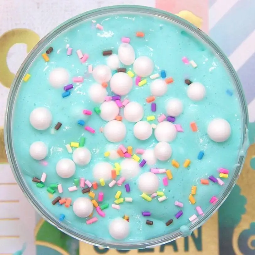 new 2018 slime toy antistress Spongy Rainbow Fluffy Crunchy Foam Beads Kids Anti-stress Toys Slime Relax Gifts 40ml Clay Slime
new 2018 slime toy antistress Spongy Rainbow Fluffy Crunchy Foam Beads Kids Anti-stress Toys Slime Relax Gifts 40ml Clay Slime