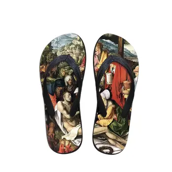 Women New Fashion Beach Sandals Shoes Summer Outdoor Indoor Flip Flops Female Painting Print Sandals Slippers For Ladies Girls
Women New Fashion Beach Sandals Shoes Summer Outdoor Indoor Flip Flops Female Painting Print Sandals Slippers For Ladies Girls