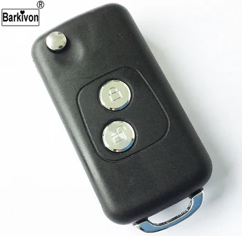 Barkivon 2 Two Button Modified Flip Foldable Key Shell fit for Peugeot 206 case with uncut key blade No chip
Barkivon 2 Two Button Modified Flip Foldable Key Shell fit for Peugeot 206 case with uncut key blade No chip