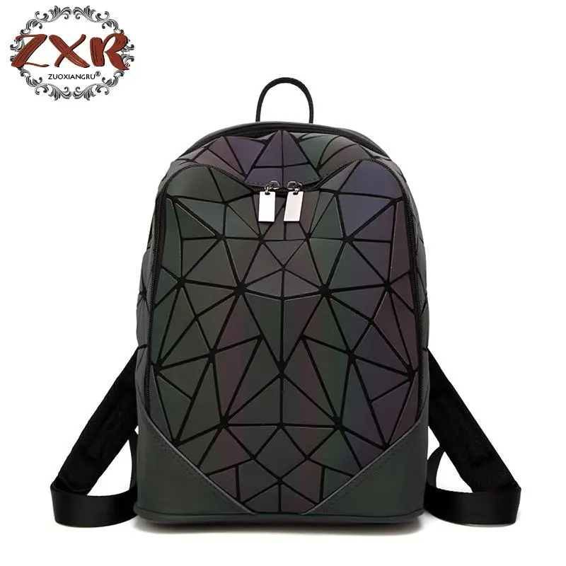 New Luminous Irregular Triangle Sequin Backpack For Men And Women Fashionable Rucksack Female Backpack Korean
New Luminous Irregular Triangle Sequin Backpack For Men And Women Fashionable Rucksack Female Backpack Korean