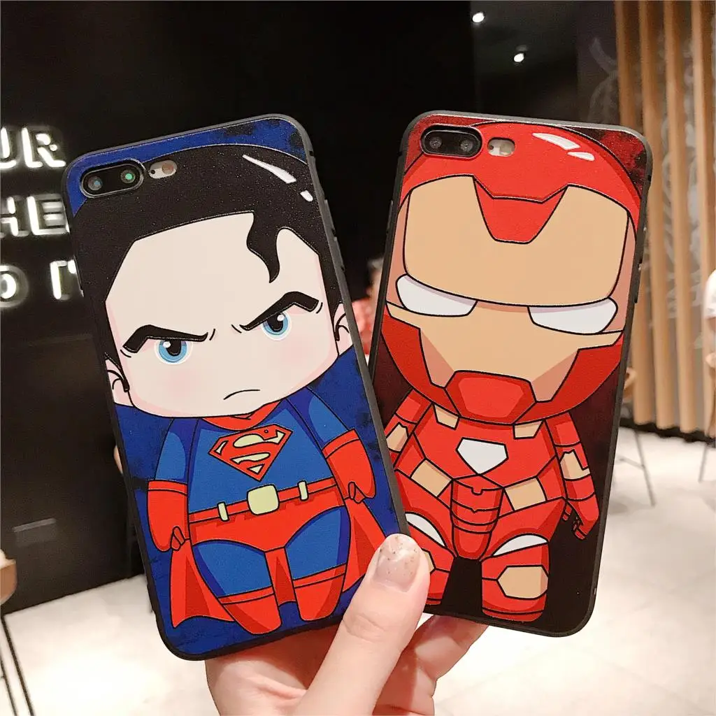 Avengers Marvel Captain America SpiderMan Iron Man Pattern Phone Case For iPhone 8 7 6 6S Plus X XS Max XR Soft Silicone Cover
Avengers Marvel Captain America SpiderMan Iron Man Pattern Phone Case For iPhone 8 7 6 6S Plus X XS Max XR Soft Silicone Cover