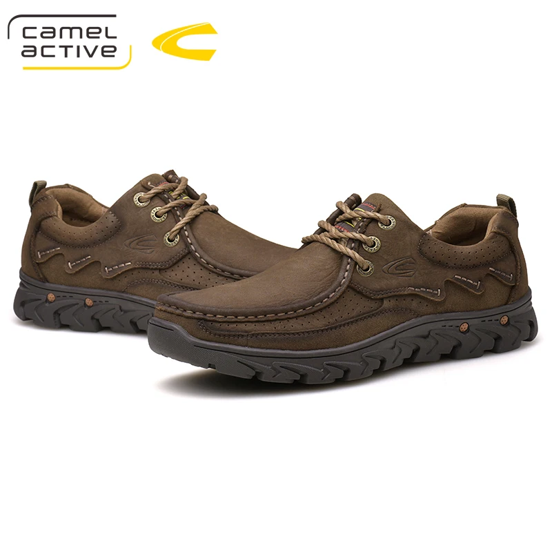 Camel Active New Genuine Leather outdoor hiking shoes men autumn and winter water shock absorption walking shoes sports shoes
Camel Active New Genuine Leather outdoor hiking shoes men autumn and winter water shock absorption walking shoes sports shoes