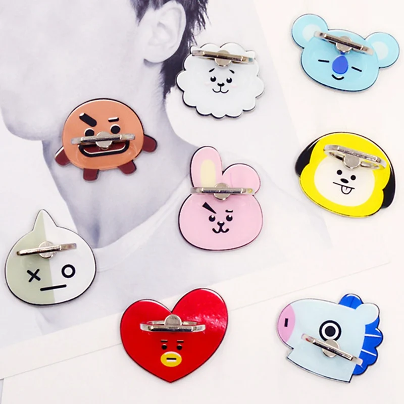 1 Pc Bangtan Boys Phone Stand 360 Degree Universal Finger Rings Phone Holder Ring Buckle Figure
1 Pc Bangtan Boys Phone Stand 360 Degree Universal Finger Rings Phone Holder Ring Buckle Figure