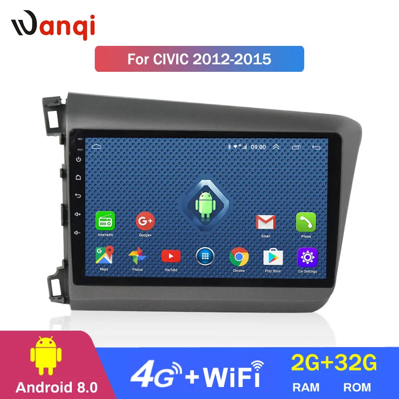 4G Lte All Netcom 9 inch Android 8.0 touch screen car audio dvd player for Honda Civic 2012-2015 GPS navigation
4G Lte All Netcom 9 inch Android 8.0 touch screen car audio dvd player for Honda Civic 2012-2015 GPS navigation