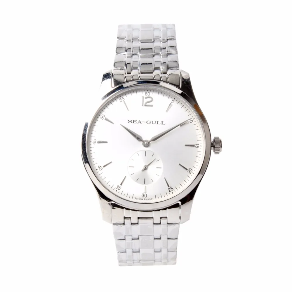 Seagull Ultrathin 9mm Small Second Stainless Steel PVD Coated Sunburst Effects White Dial Self Wind Automatic Men's Dress Watch
Seagull Ultrathin 9mm Small Second Stainless Steel PVD Coated Sunburst Effects White Dial Self Wind Automatic Men's Dress Watch