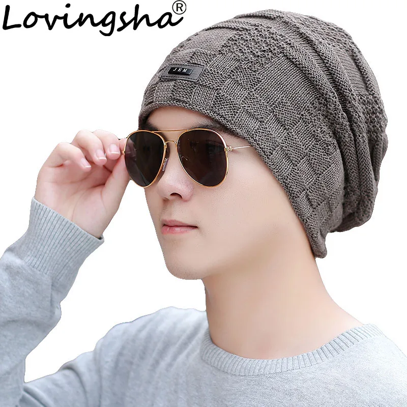 LOVINGSHA Men Knitted Knit Beanie Geometric Design Skullies Baggy Bonnet Warm Hats For Girl Women Faux Fur Winter Caps HT091
LOVINGSHA Men Knitted Knit Beanie Geometric Design Skullies Baggy Bonnet Warm Hats For Girl Women Faux Fur Winter Caps HT091