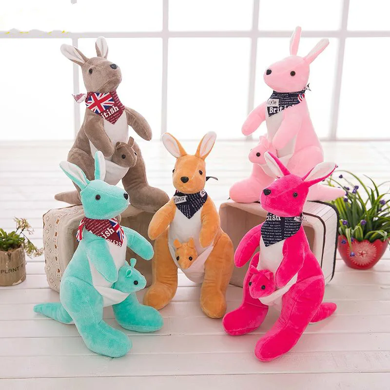 Colorful Children Doll Soft Australia Kangaroo Mother Plush Doll Baby Toys Birthday Gift for Kids
Colorful Children Doll Soft Australia Kangaroo Mother Plush Doll Baby Toys Birthday Gift for Kids