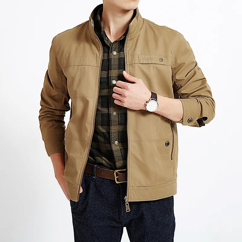 Spring Jacket Men Jaqueta Masculina Autumn Coat Men Double-side Wear Men Jacket Pure Cotton Loose Chaquetas Hombre L-5XL
Spring Jacket Men Jaqueta Masculina Autumn Coat Men Double-side Wear Men Jacket Pure Cotton Loose Chaquetas Hombre L-5XL