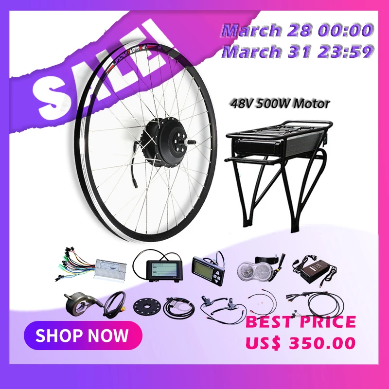 48V 500W Motor Wheel Electrica Motor Ebike Bicicleta For Bicycle Brushless Hub Motor Electric Bike Conversion Kit For Ebike Kit
48V 500W Motor Wheel Electrica Motor Ebike Bicicleta For Bicycle Brushless Hub Motor Electric Bike Conversion Kit For Ebike Kit
